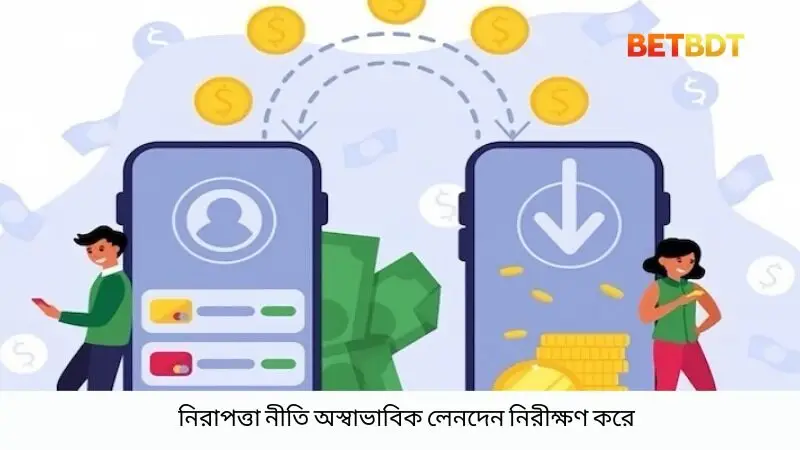নিরাপত্তা নীতি অস্বাভাবিক লেনদেন নিরীক্ষণ করে